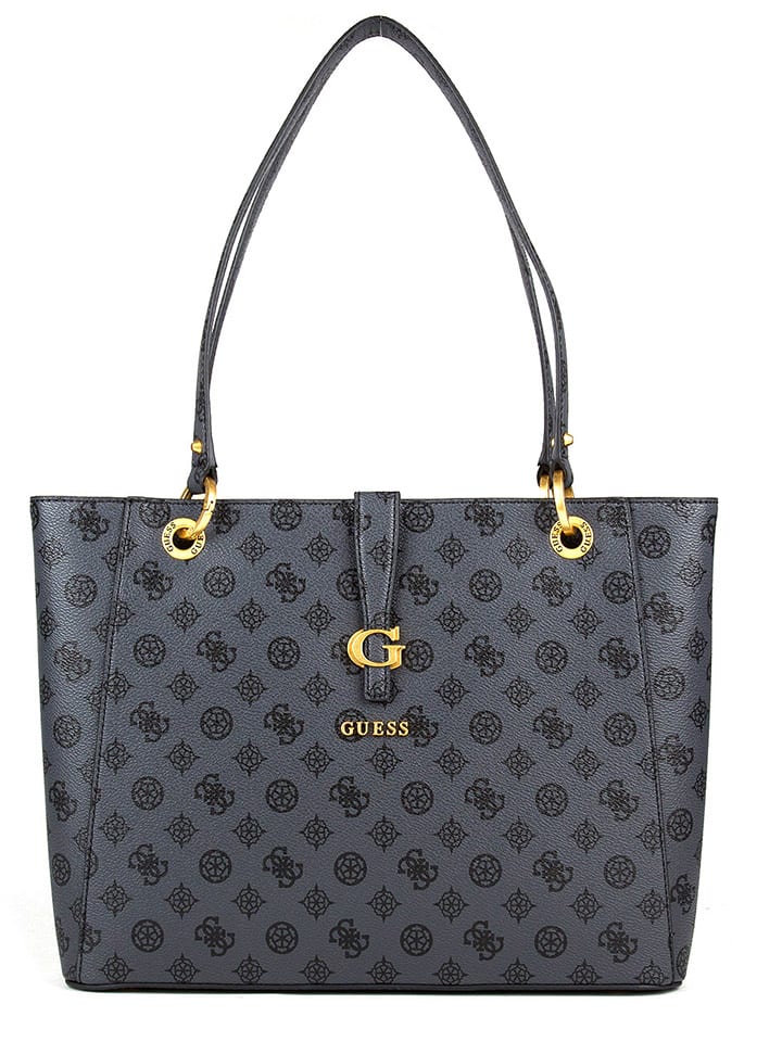 Guess Schultertasche in Anthrazit - (B)30 x (H)25 x (T)10 cm günstig kaufen onesize
