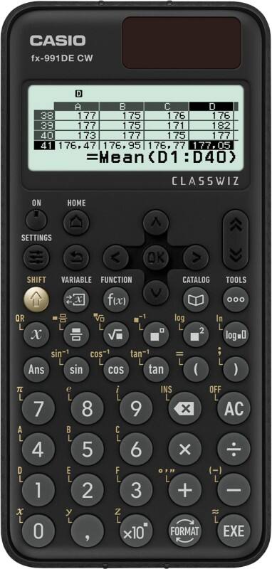 Casio Schulrechner FX-991DE CW Schwarz