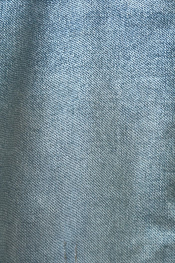 Schmale Stretch-Jeans mit mittelhohem Bund