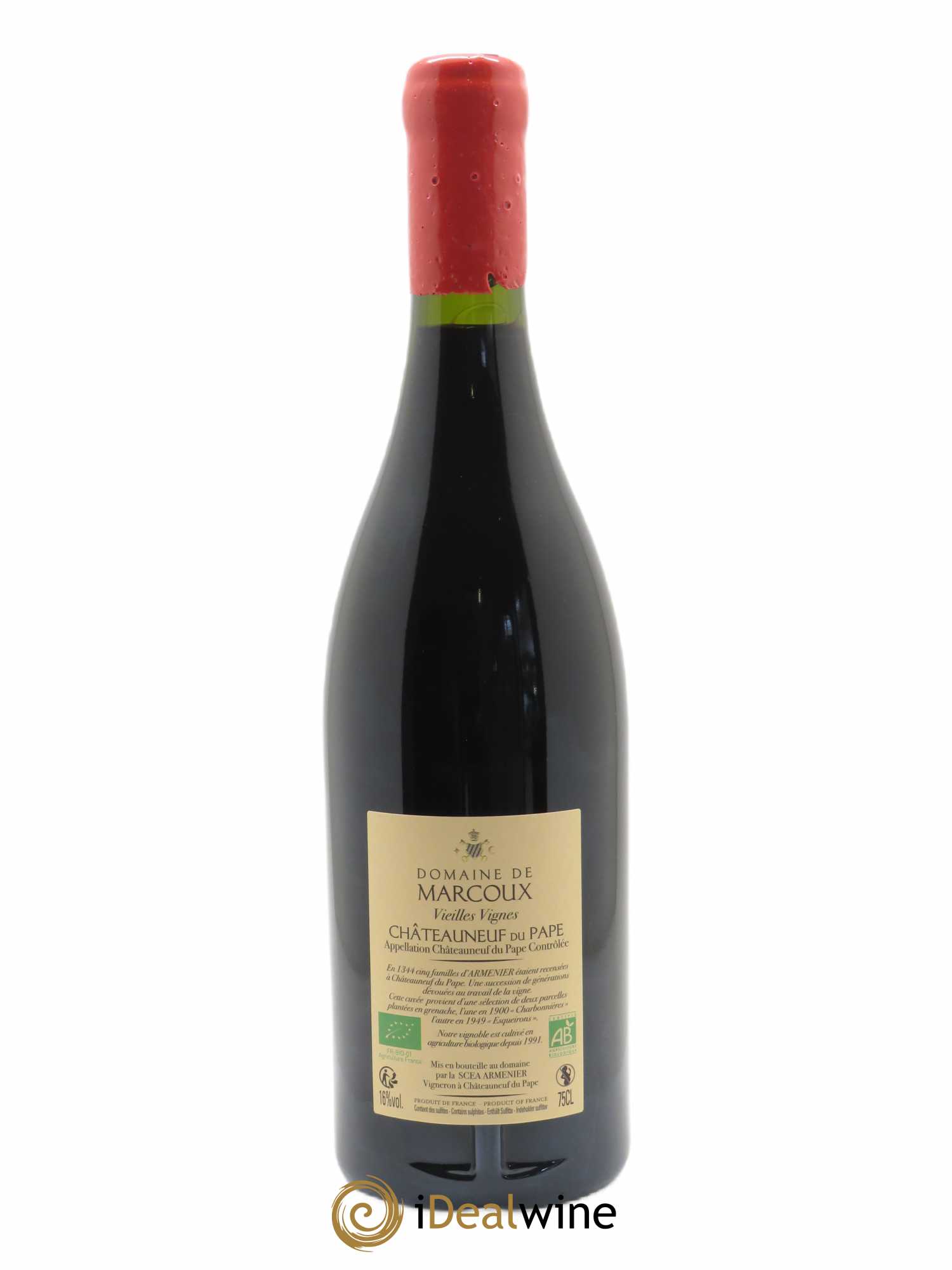 Châteauneuf-du-Pape Vieilles Vignes Marcoux (Domaine de)  2020 - Lot de 1 Bouteille