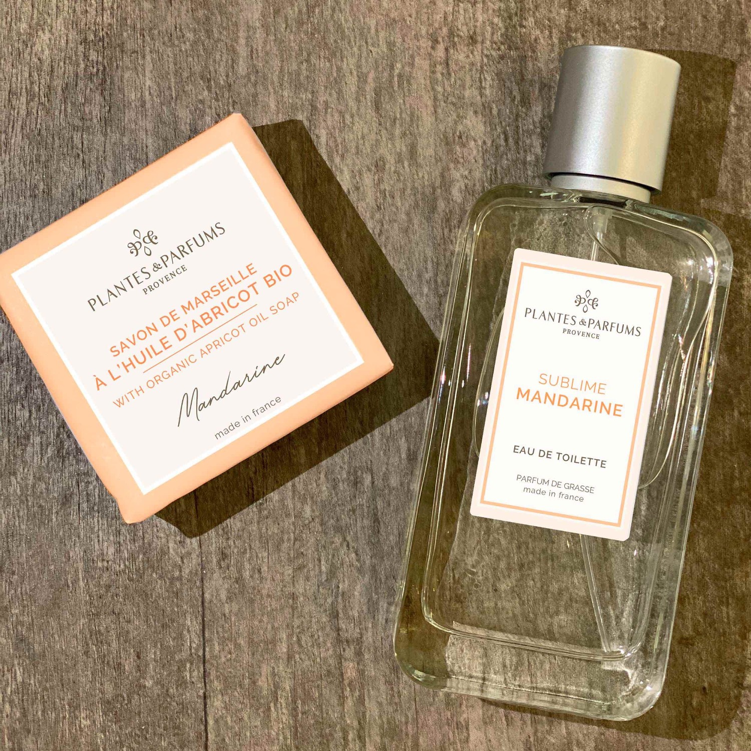 Pflanzen & Parfums Aprikosen-Pflanzenöl - Mandarinenduft
