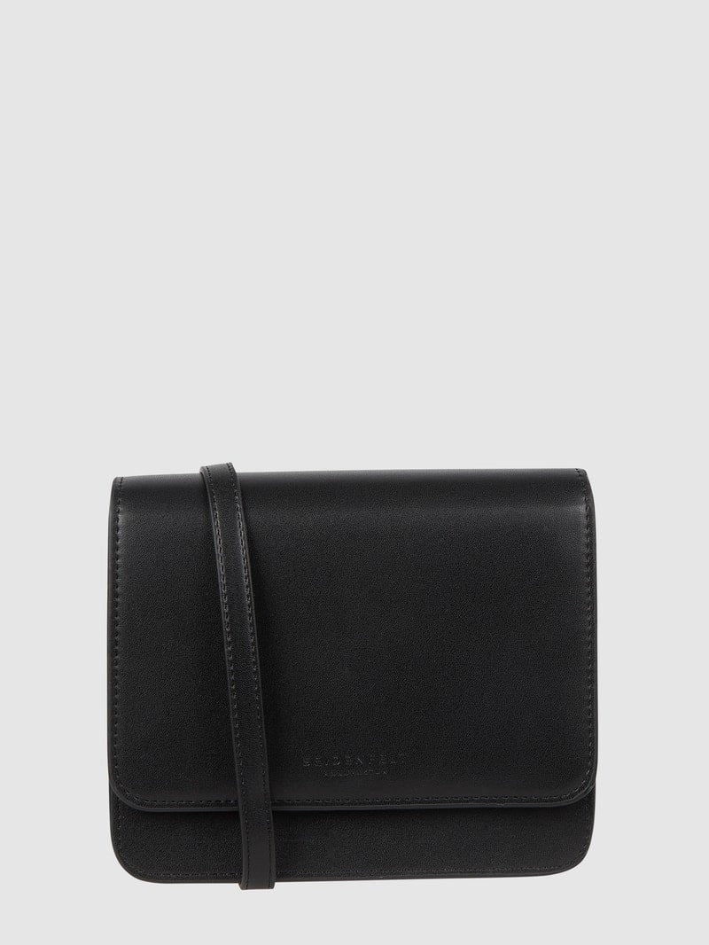 Crossbody Bag in Leder-Optik Modell 'Nees' in schwarz