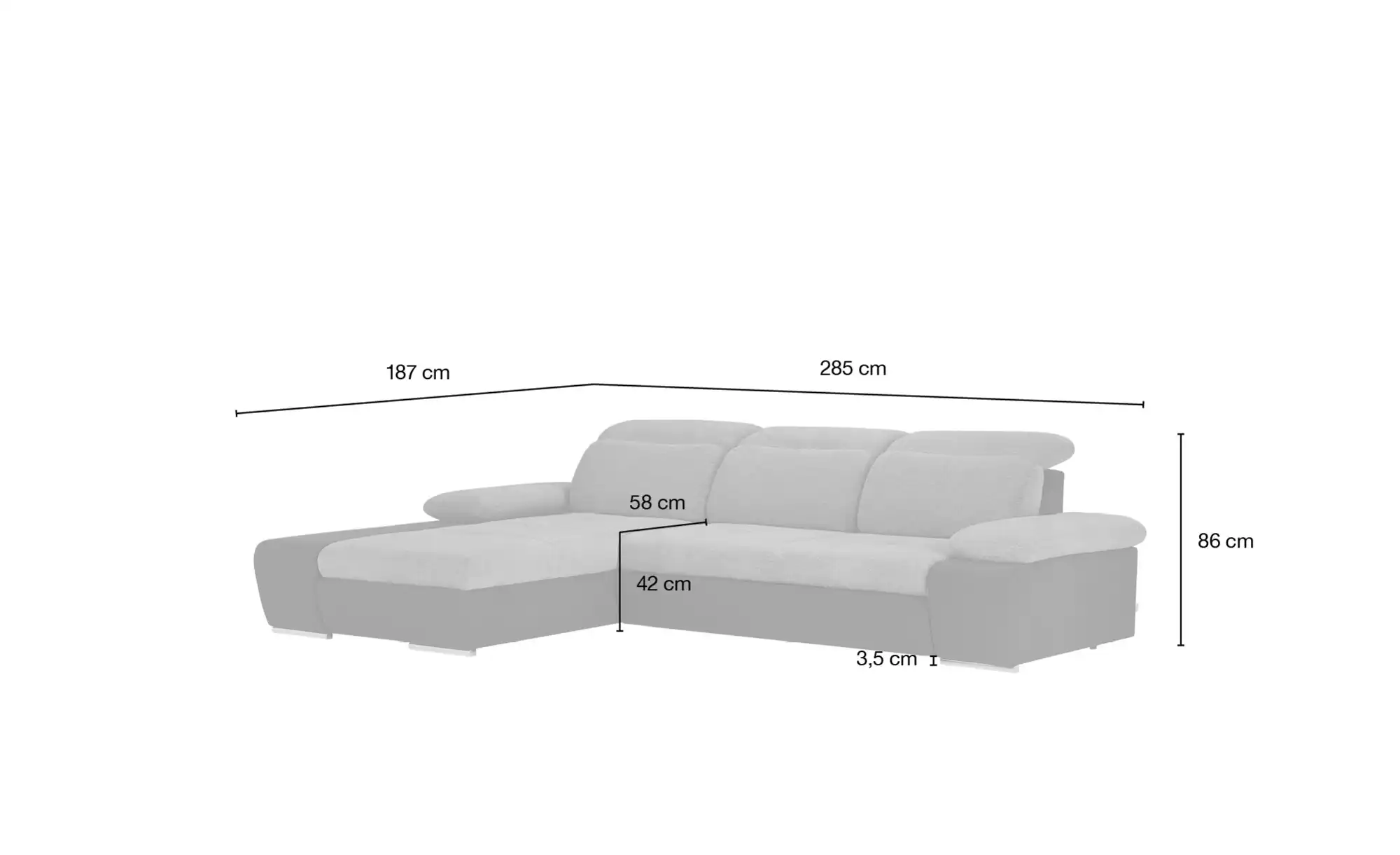 Twist Ecksofa  Avilla