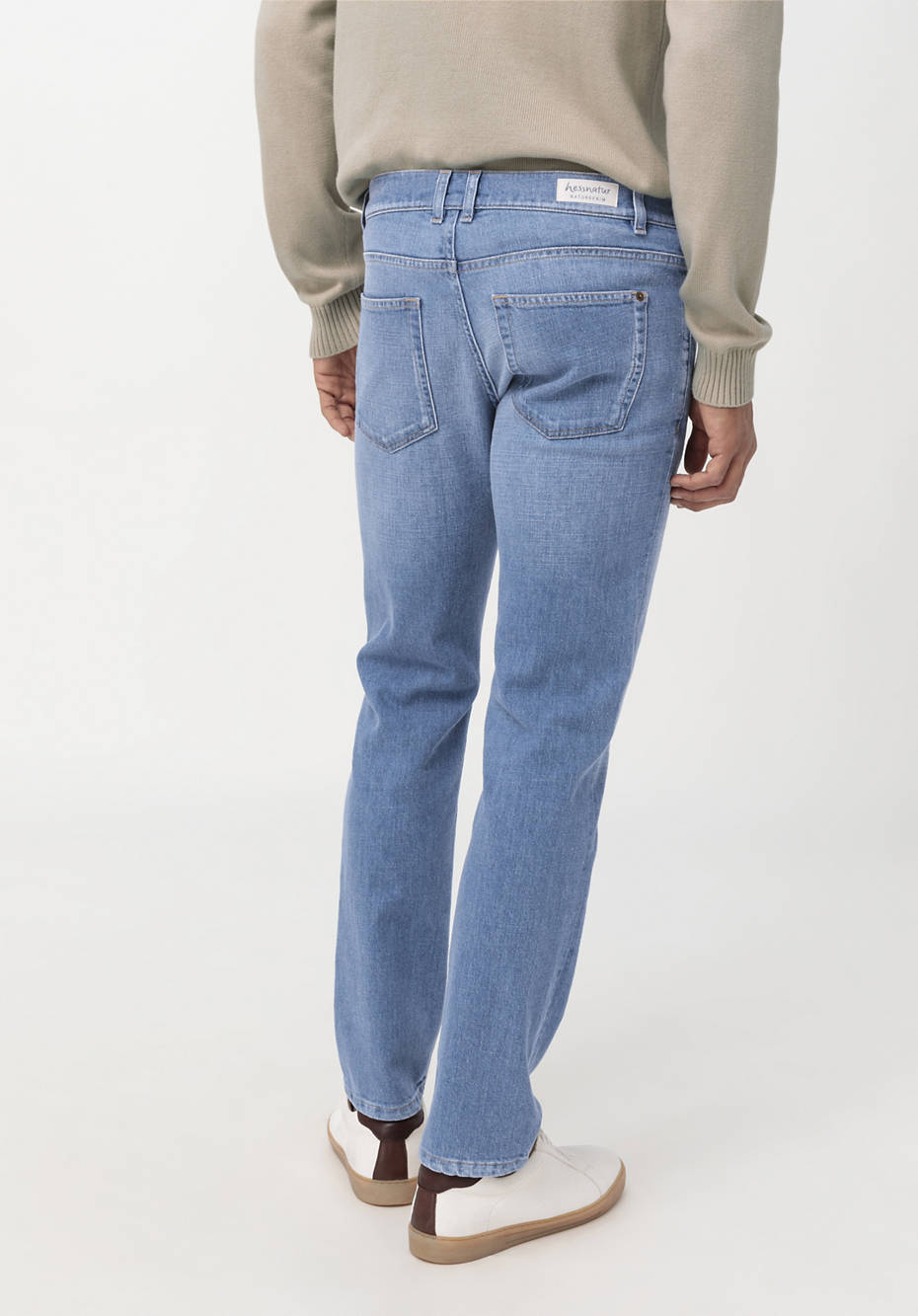 Jeans Ben Straight Fit aus Bio-Denim mit Hanf