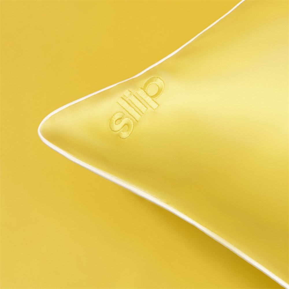 Slip Limocello Pure Silk King Pillowcase Housse de coussin