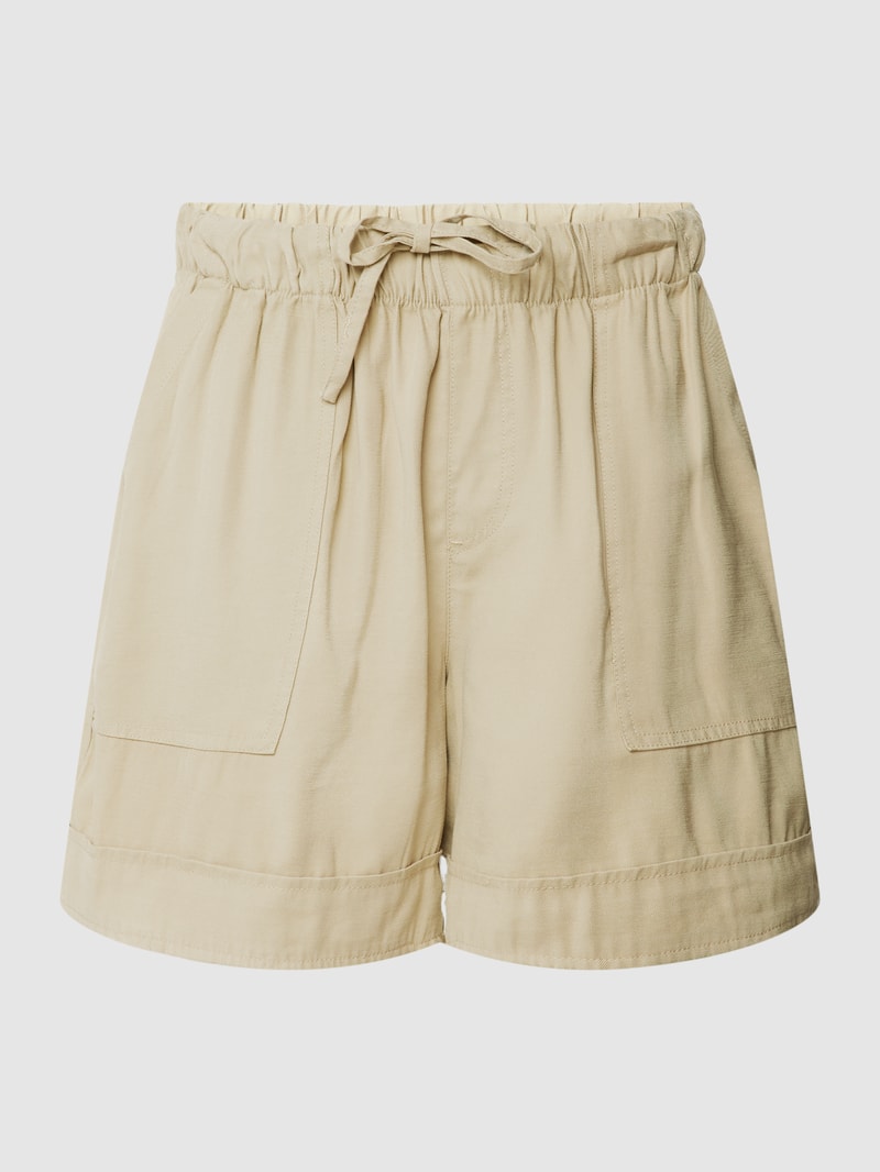 Shorts mit französischen Eingrifftaschen Modell 'ARIS' in schilf