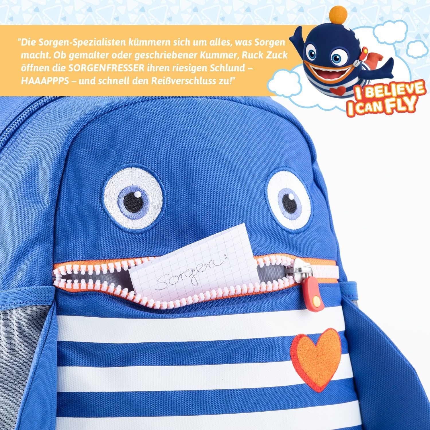 Skandika Sorgenfresser Ping Kinderrucksack