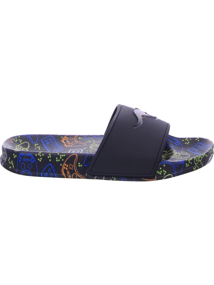 Kangaroos K-Slide Print K-Slide Print in black/play günstig kaufen