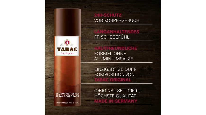 TABAC ORIGINAL Deospray 200 ml