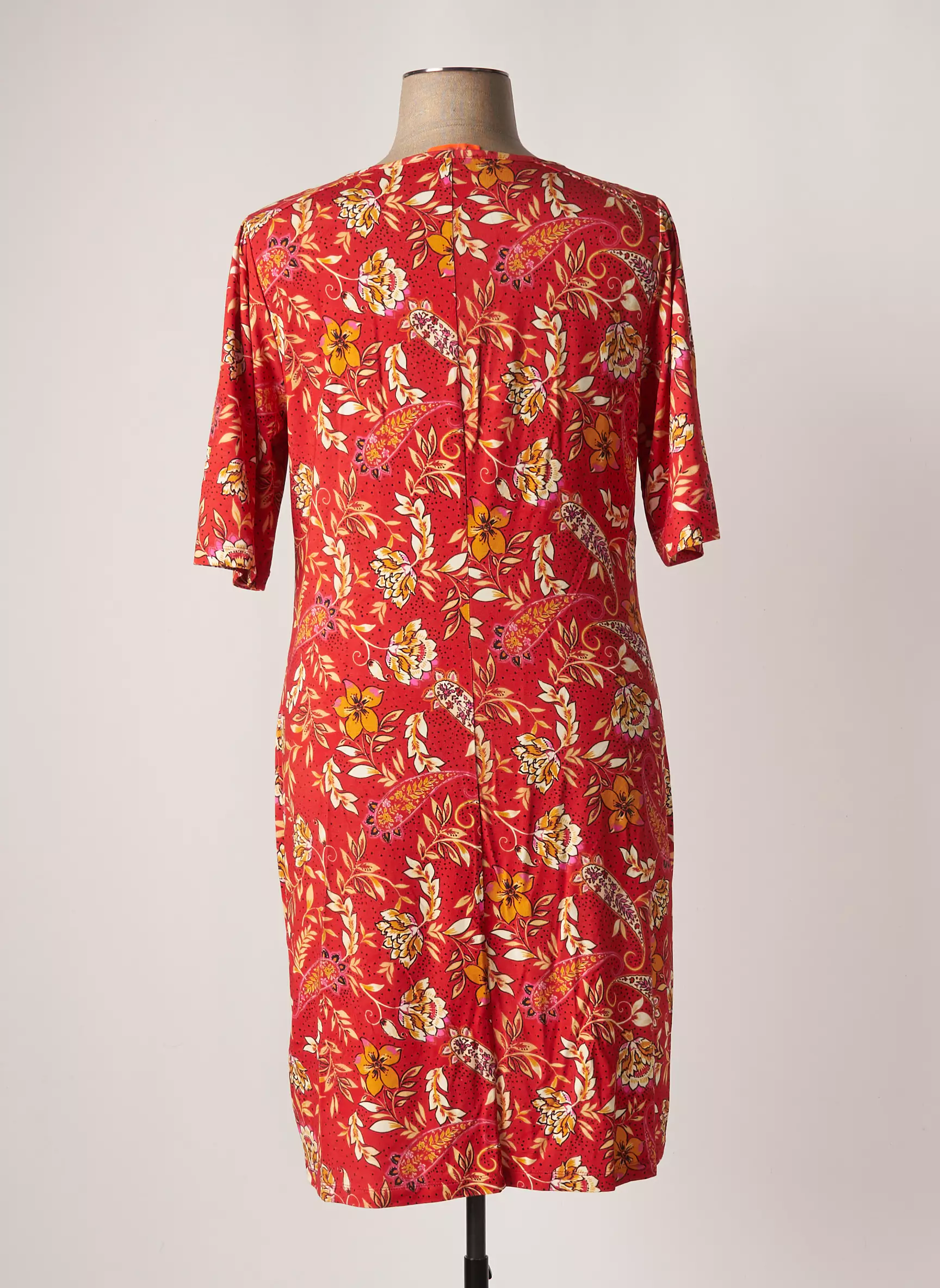 7 Seasons Robes Mi Longues Femme couleur rouge