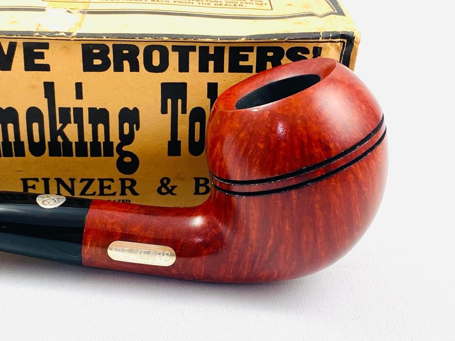 VAUEN Handpfeife Pfeife 175 Jahre Jubiläumspfeife Modell 108 inkl. Sonderfilterbox