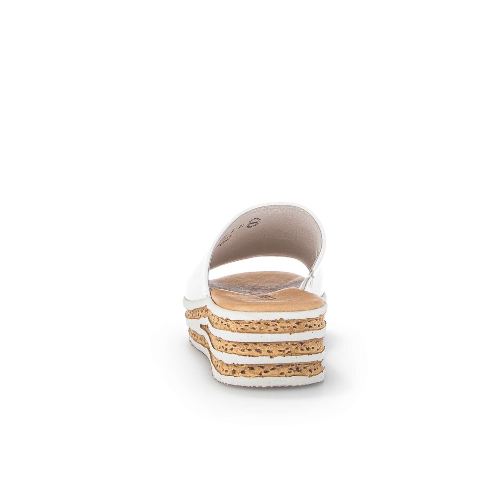 Gabor fashion Pantolette weiß