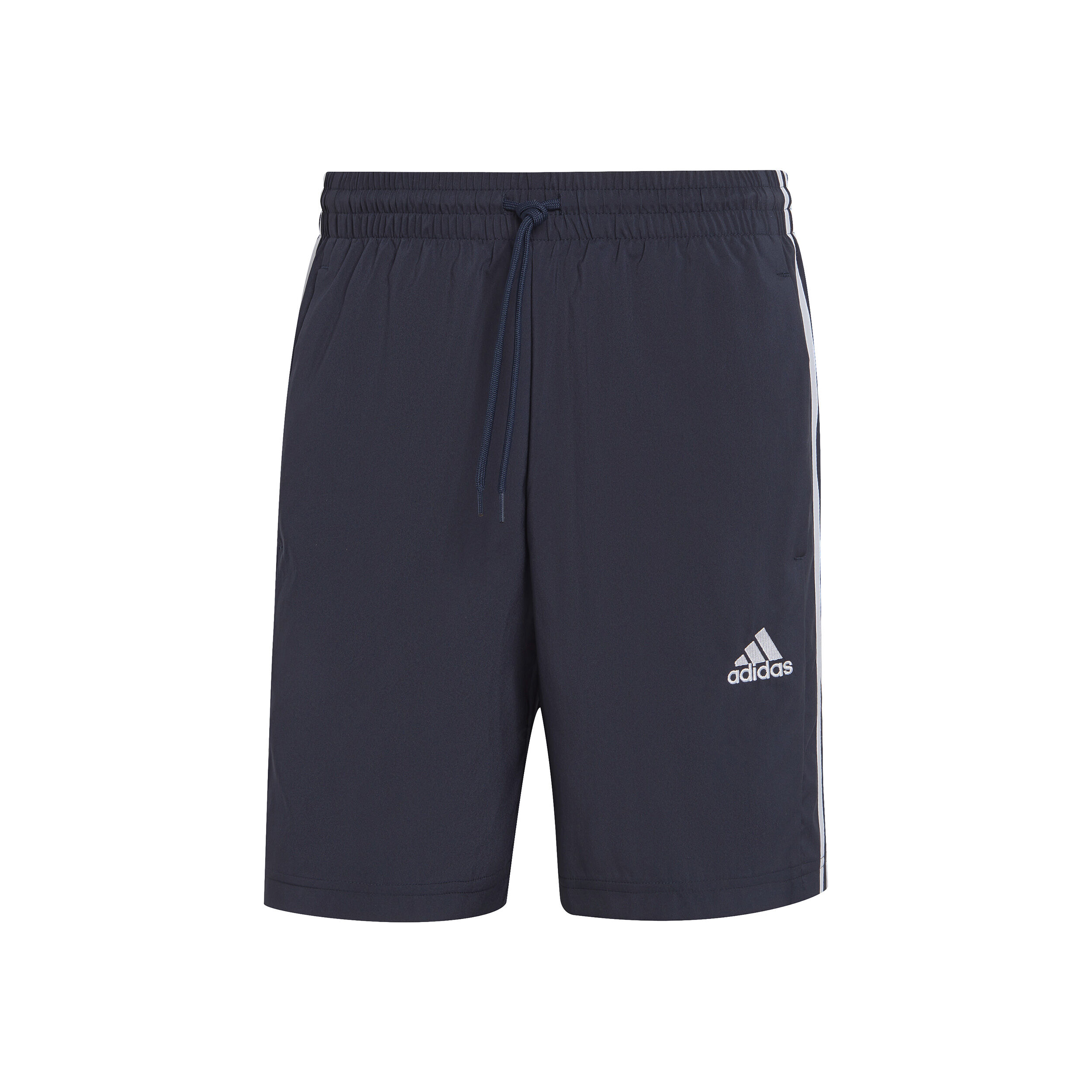 Essentials AEROREADY Chelsea 3-Stripes Shorts Herren - Dunkelblau, Weiß