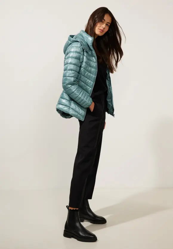 Street One Kurze Steppjacke mit Kapuze
