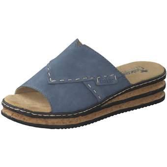 Rieker Pantolette in blau