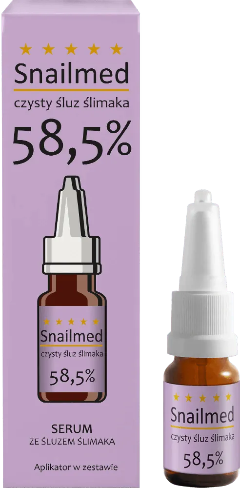Snailmed serum protiv starenja sa puževom sluzi i hijaluronskom kiselinom