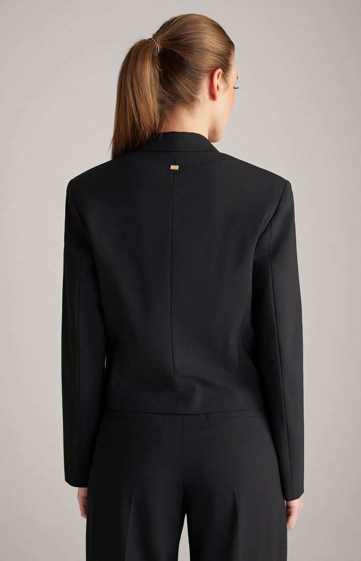 Kurz-Blazer in Schwarz