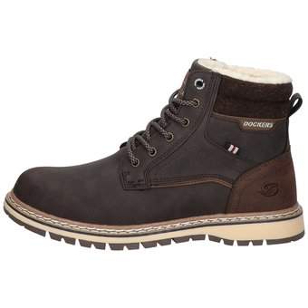 Dockers Schnür Boots in braun