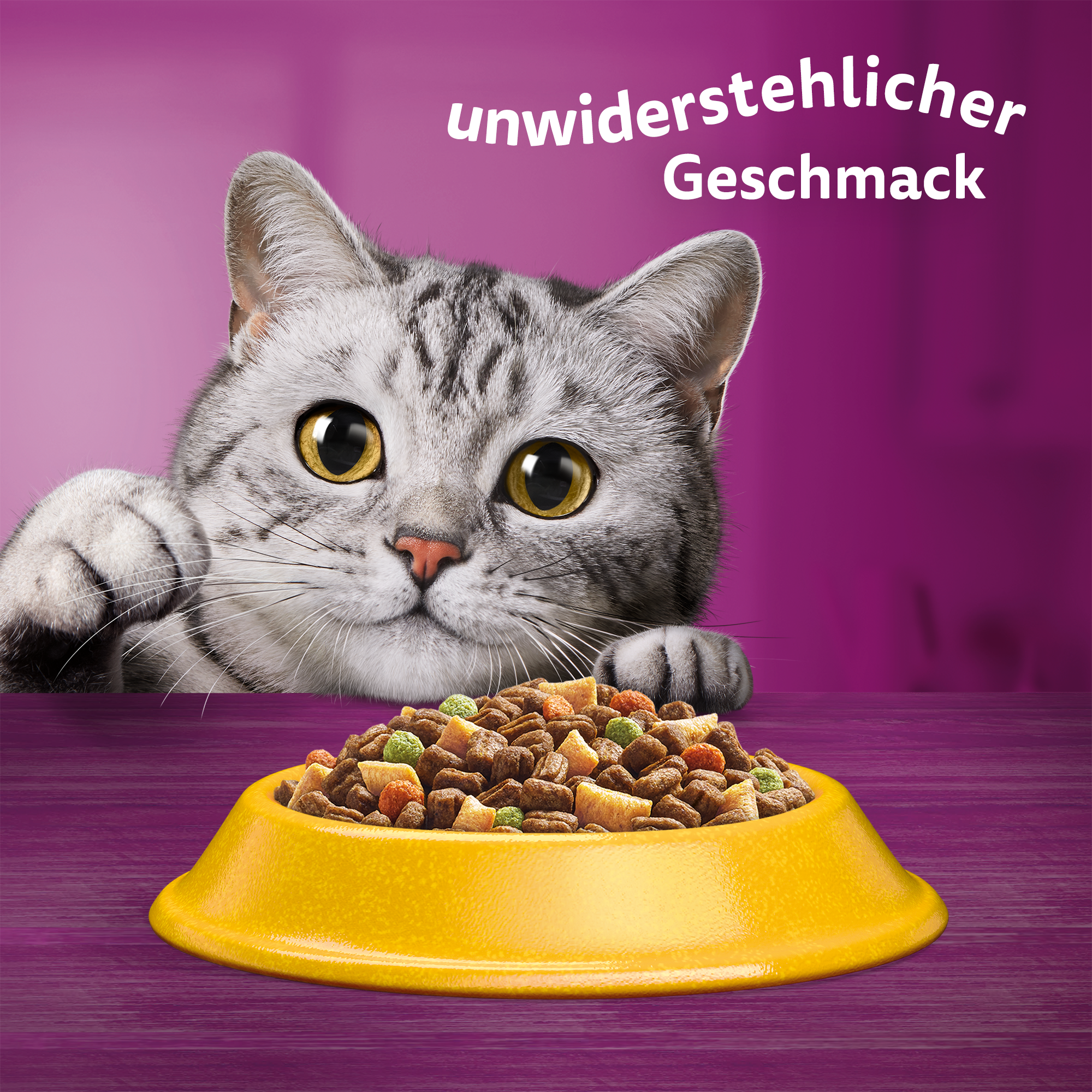 Whiskas Trockenfutter Whiskas 1+ Adult Trockenfutter 800g Huhn