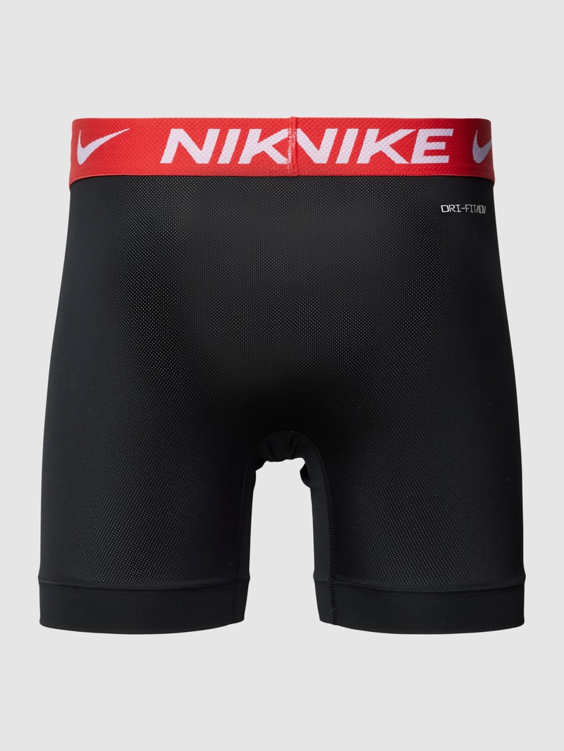 Boxershorts mit elastischem Logo-Bund im 3er-Pack in schwarz