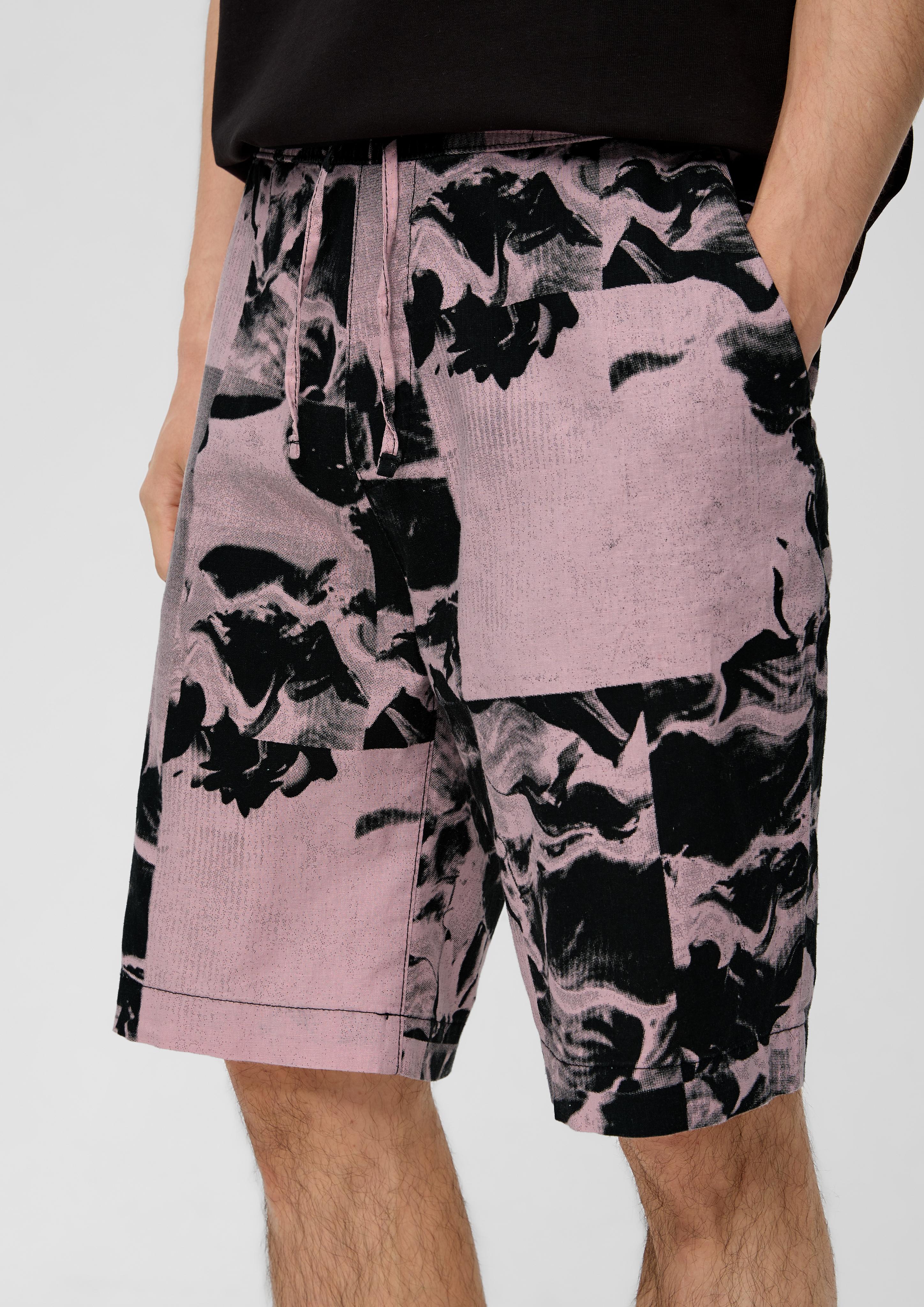 Bermudas aus Leinenmix  2128992-41A9