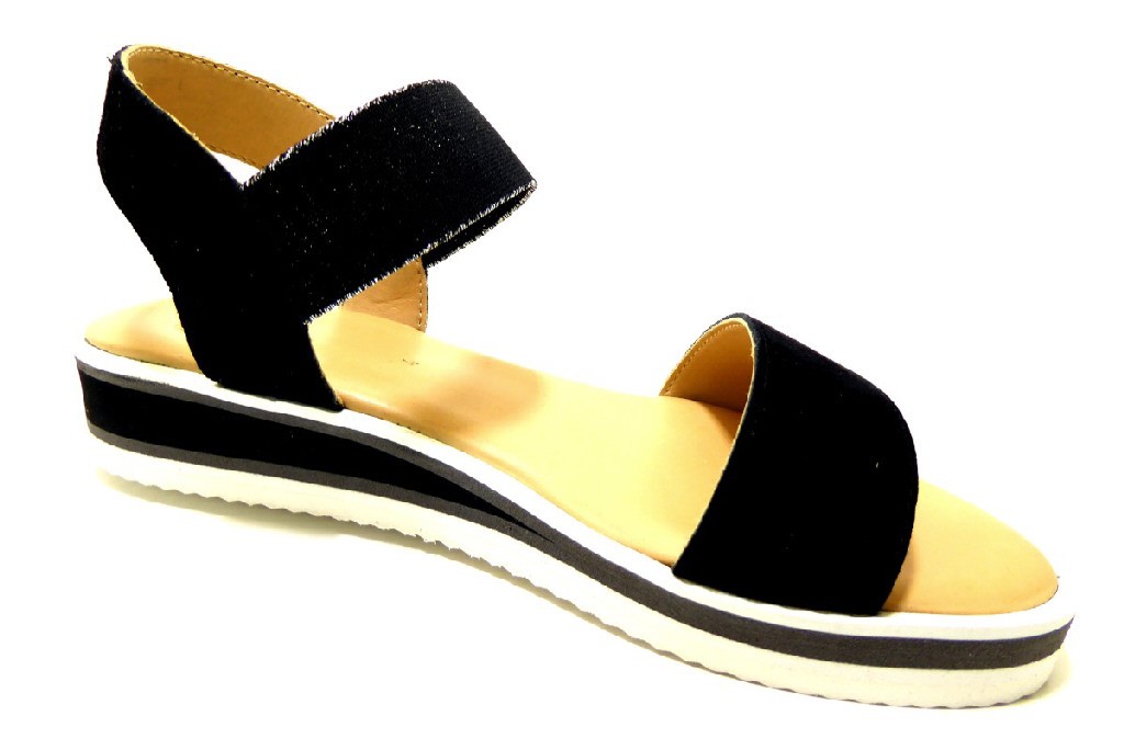 ARA Plateau Sandalen schwarz