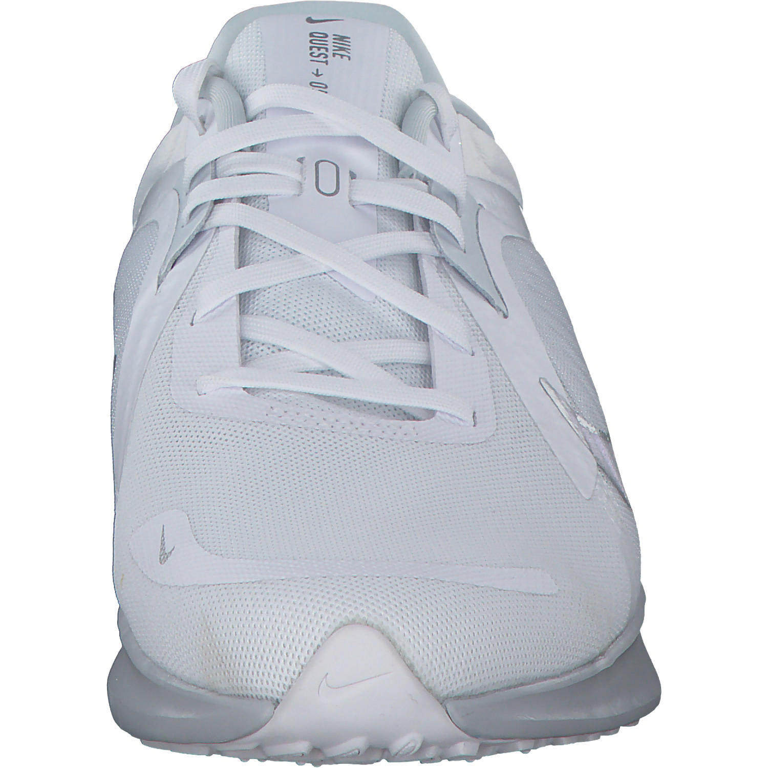 Nike Quest 5 DD9291, Schnürschuhe, Damen, white/met silver pure platinum