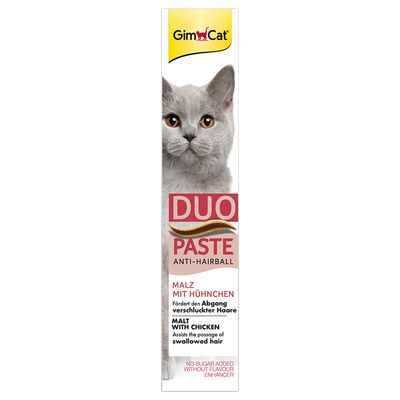 GimCat Anti-Hairball Duo-Paste Malz & Hühnchen