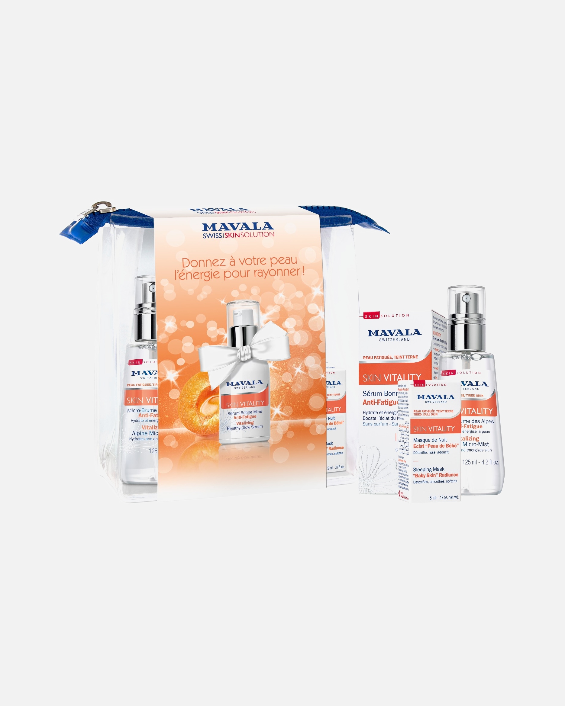 Mavala svečani komplet za vitalnost kože