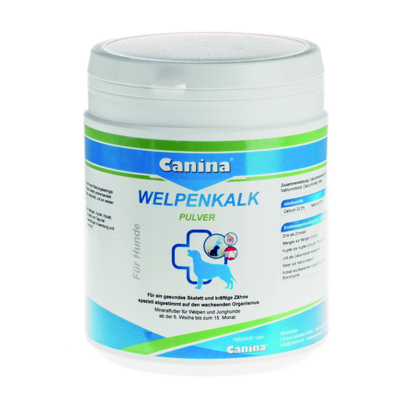 Canina Ergänzungsfutter & Aufzucht Canina Welpenkalk Pulver 900 g