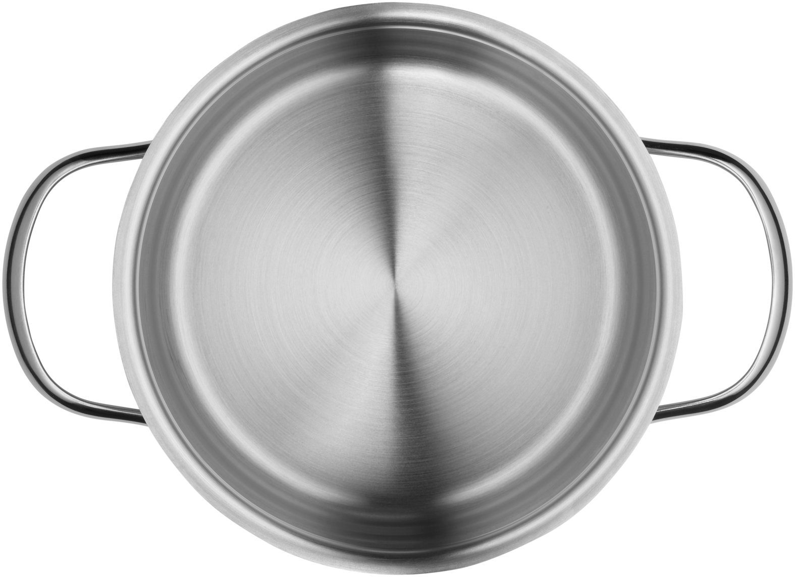 WMF Fleischtopf Aparto, Cromargan® Edelstahl rostfrei 18/10 (kleiner Topf 16 cm), poliert, unbeschichtet, induktionsgeeignet