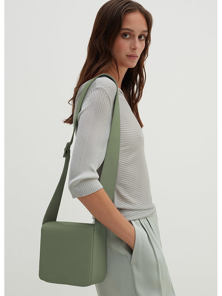 STEFANEL Umhängetasche in Grün - (B)19 x (H)19 x (T)9 cm günstig kaufen onesize