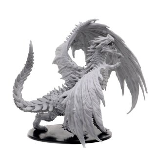 Gargantuan Red Dragon: Wizkids Deep Cuts Unpainted Minis