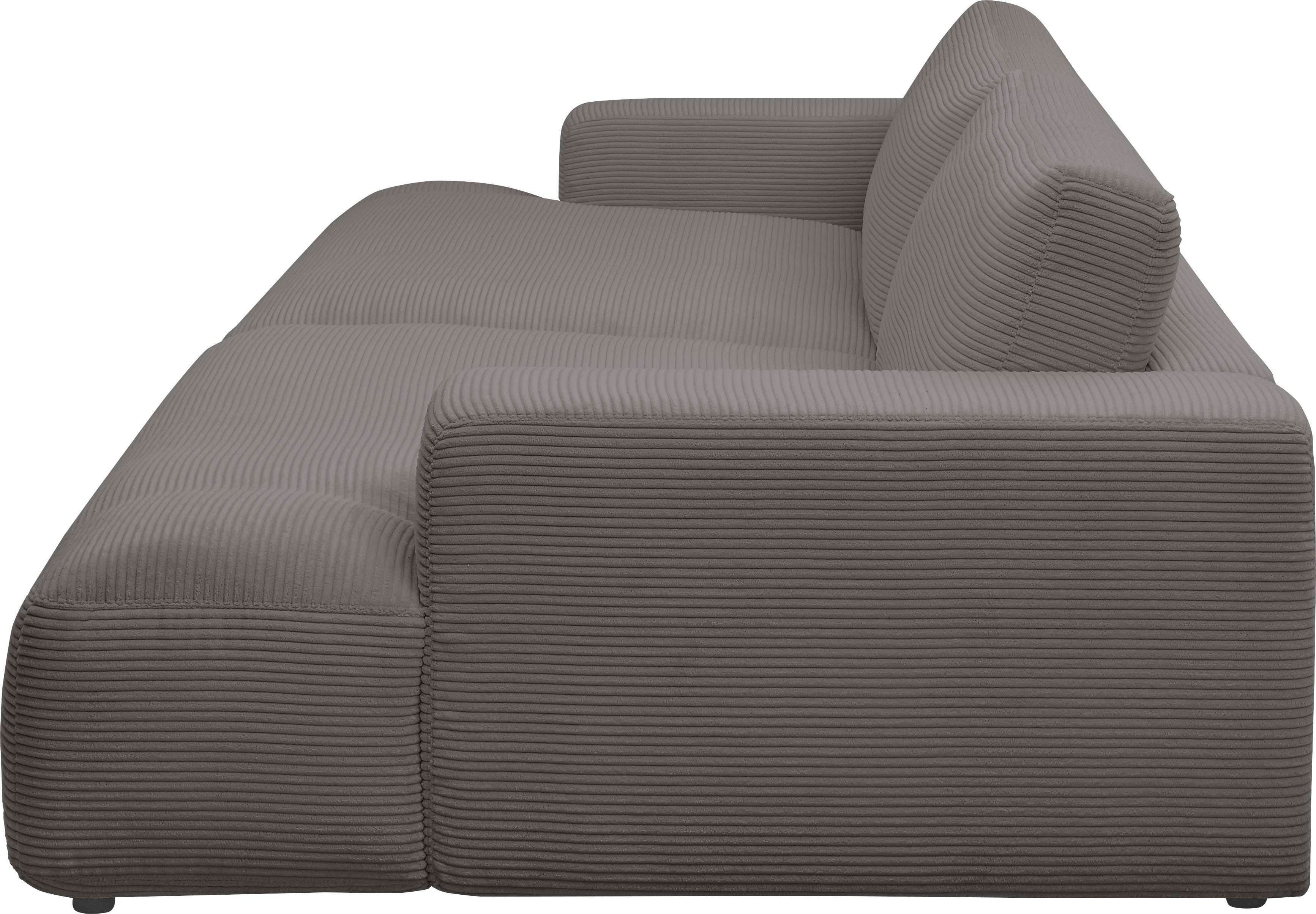 GALLERY M branded by Musterring Loungesofa Lucia, Cord-Bezug, Breite 292 cm