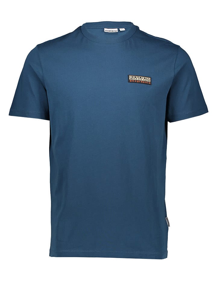 Napapijri Shirt in Dunkelblau günstig kaufen