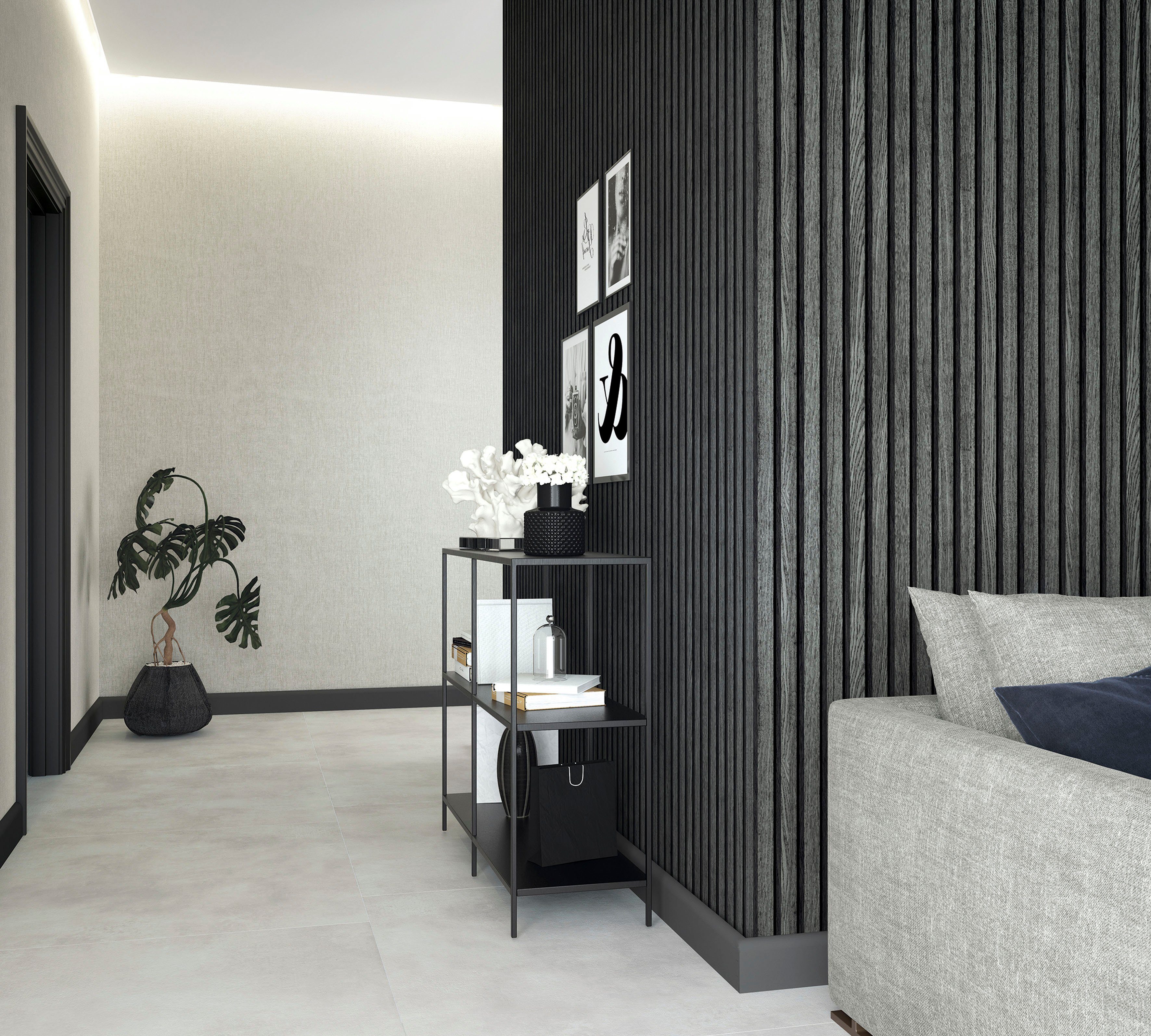 Marburg Vliestapete Timber, geprägt, matt, 3D moderne Vliestapete für Wohnzimmer Schlafzimmer Küche