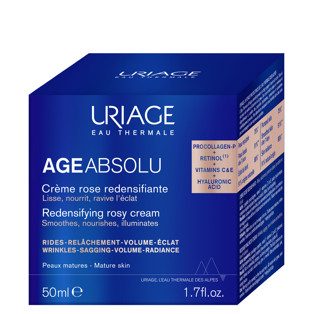 Uriage Crème Rose Redensifiante Anti-Âge Age Absolu