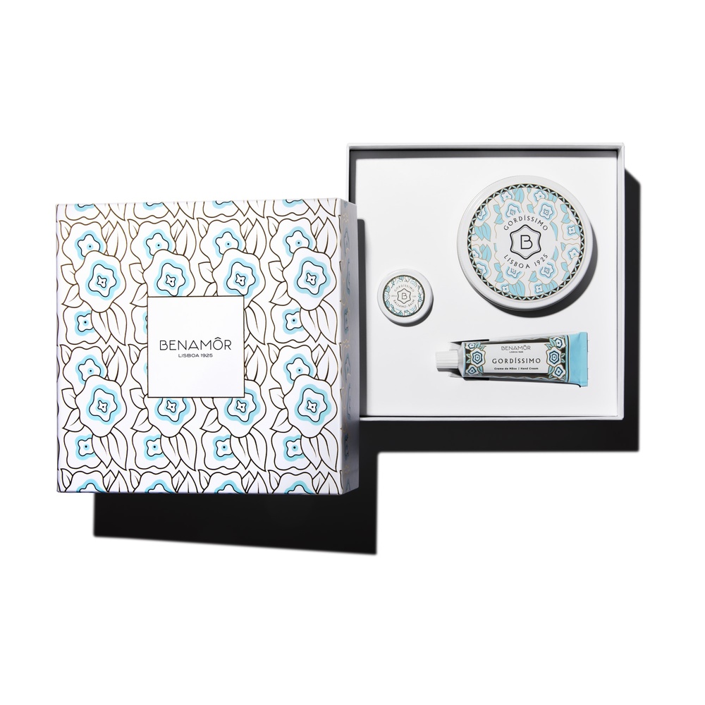 Benamor Coffret Gordissimo Beurre Corporel 200ml + Crème Mains 30ml + Baume Lèvres 12ml Skin Care