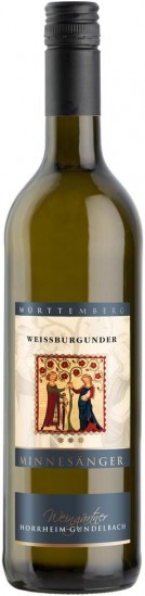 2021 Weißburgunder***, Minnesänger trocken - Horrheim-Gündelbach