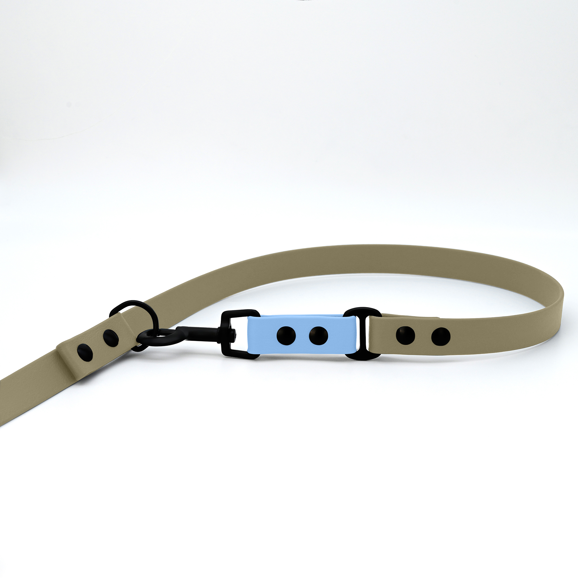 THE DOG IDEA Hundeleinen THE DOG IDEA Biothane Hundeleine Beige hellblau