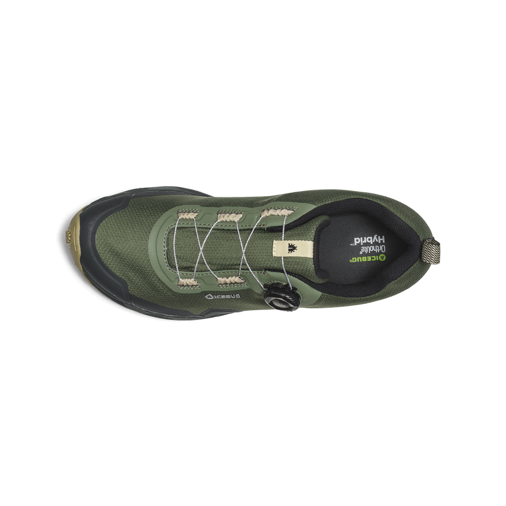 Icebug Rover Mens BUGrip GTX Thyme Charcoal D5445-9C / grün