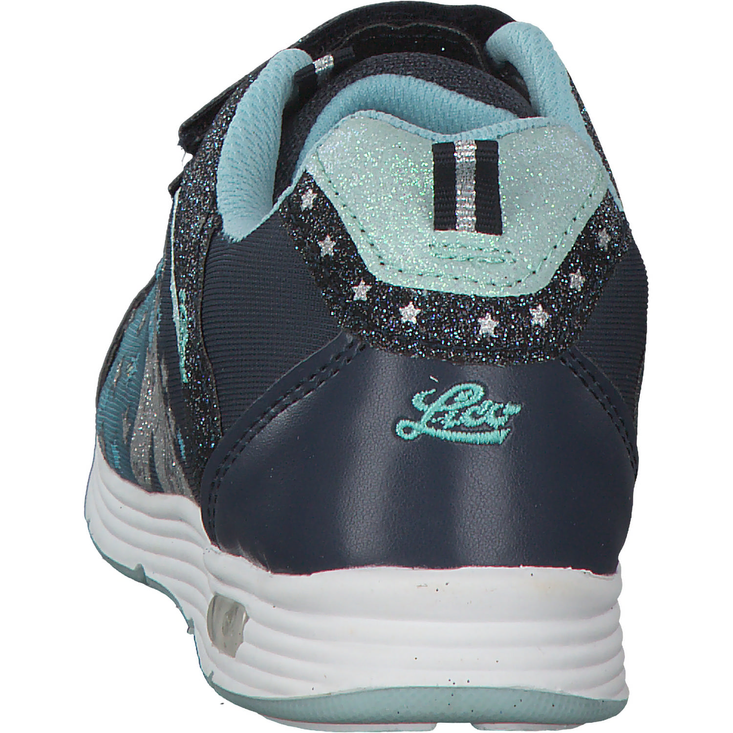 Geka Unicorn V Blinky, Sneakers Low, Kinder, navy/türkis