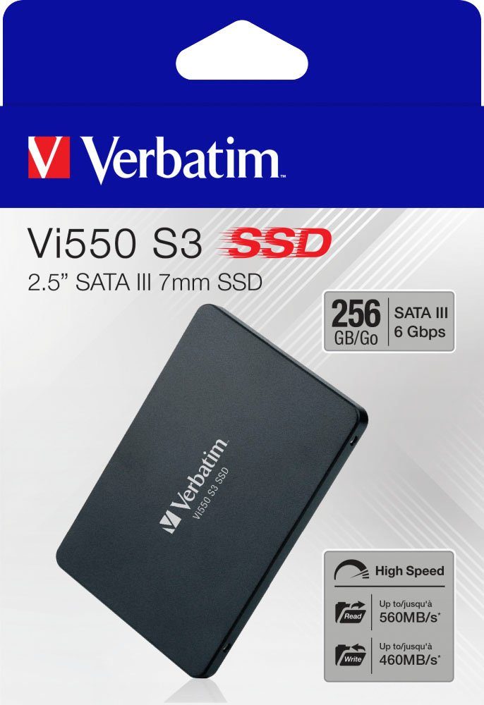 Verbatim Vi550 S3 256GB interne SSD (256 GB) 2,5