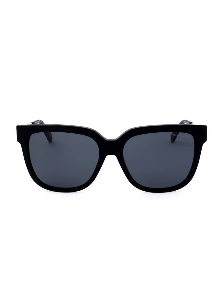 Marc Jacobs Damen-Sonnenbrille in Schwarz-Gold/ Dunkelblau günstig kaufen 55