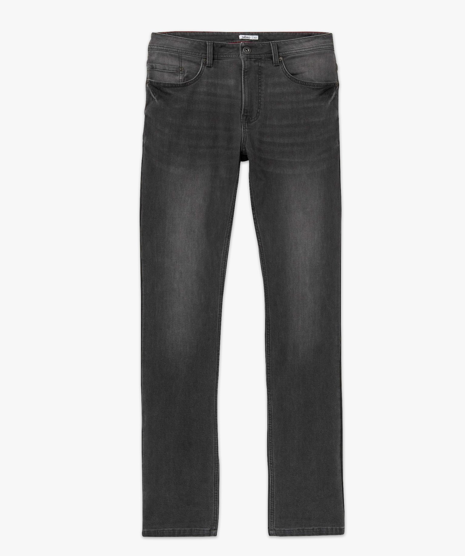 Jean homme coupe Slim aspect délavé noir | GEMO