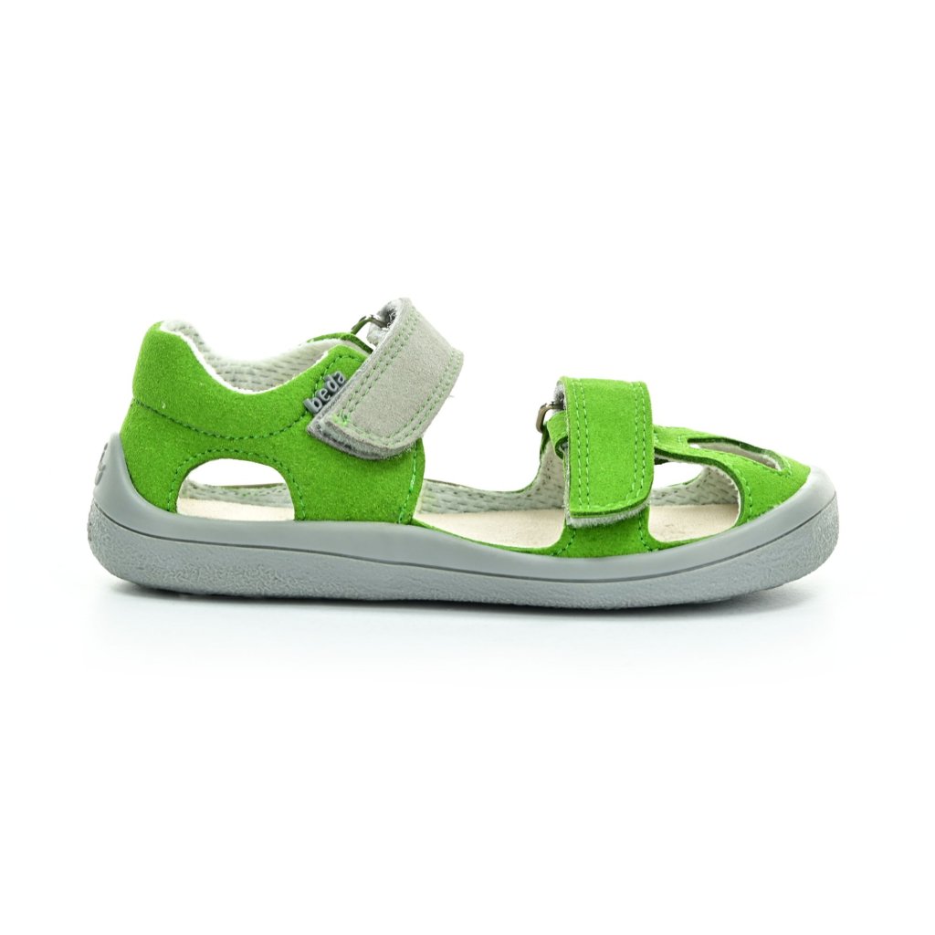 Beda Jimmy grüne Barfußsandalen (BF 170050/SD/W/B)