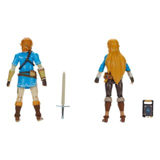 The Legend of Zelda Actionfiguren 2er-Pack - Prinzessin Zelda, Link