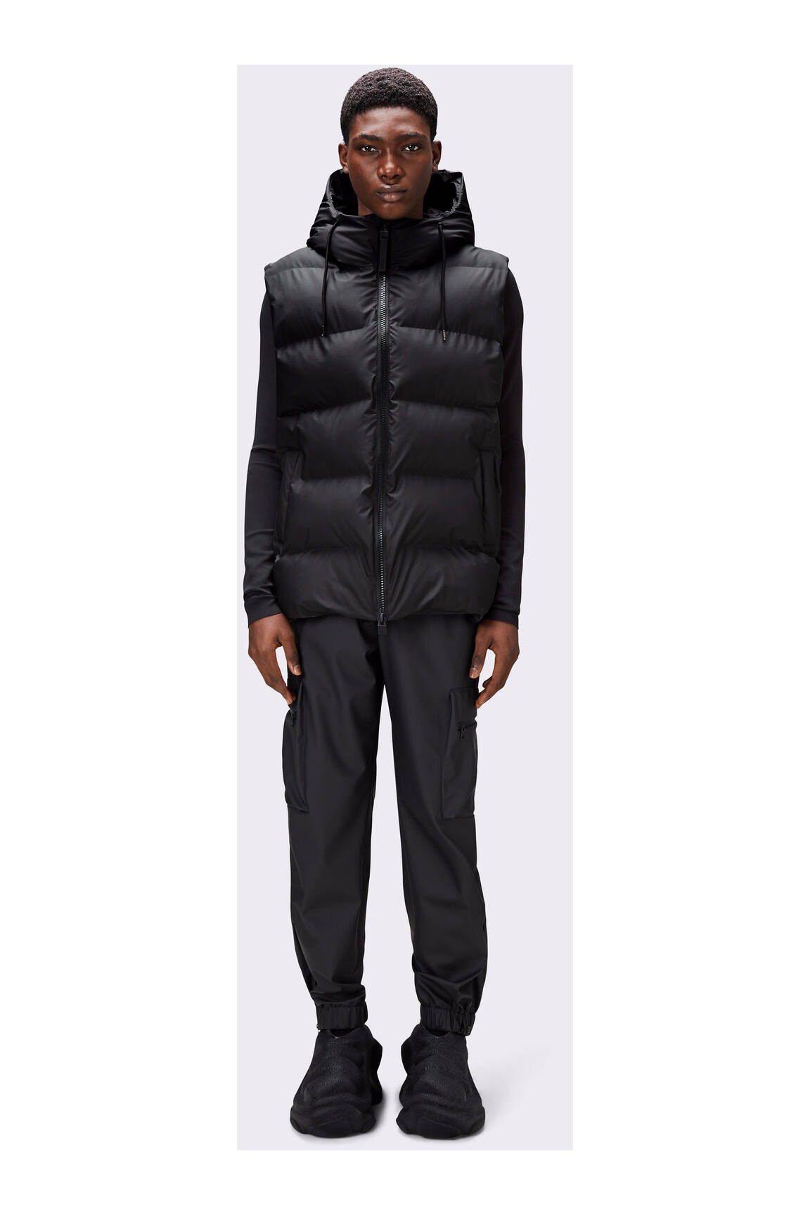 Rains Doudounes Unisexe couleur noir