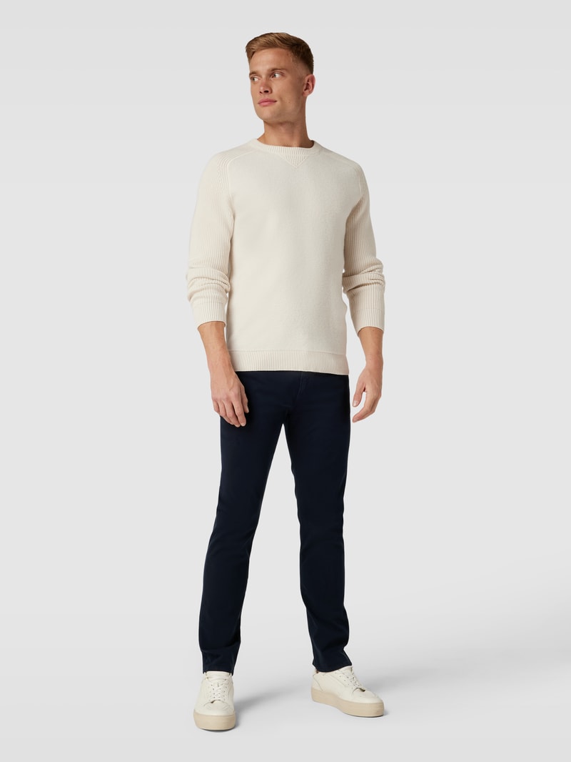 Hose im 5-Pocket-Design Modell 'Delaware' in marineblau
