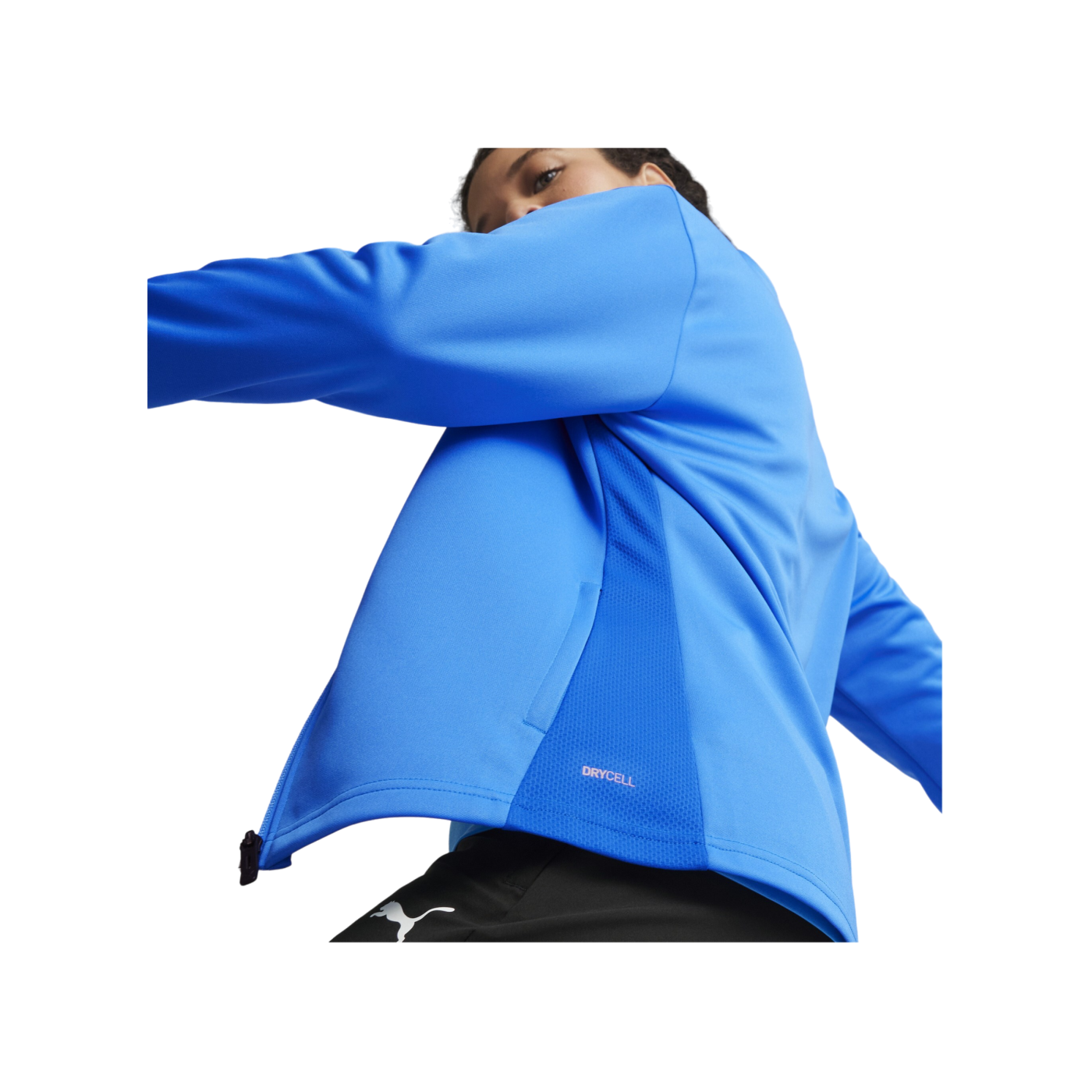 PUMA teamGOAL Trainingsjacke Damen Blau F02